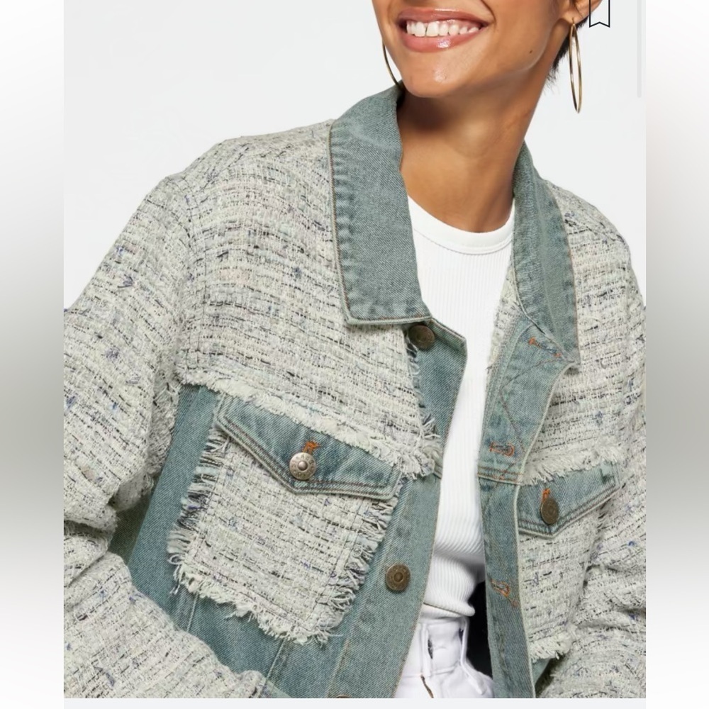 BB Dakota X Steve Madden The Festival Denim Trucker Jacket - Picture 4 of 16